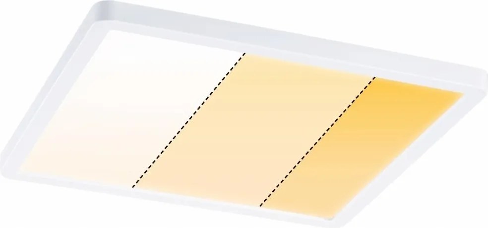 Led panel 16W Cct 2000-4000K IP44 fehér süllyesztett Paulmann Areo VariFit
