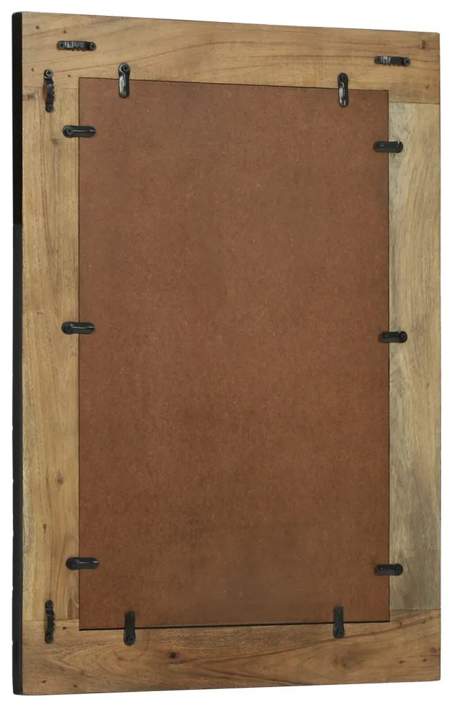 Tükör 70x2x70 cm Tömör fa akác