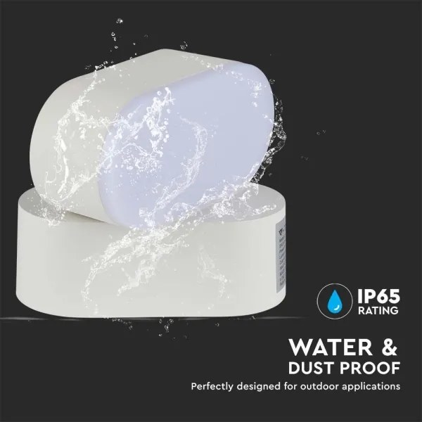 LED Kültéri flexibilis fali lámpa LED/5W/230V 3000K IP65 fehér