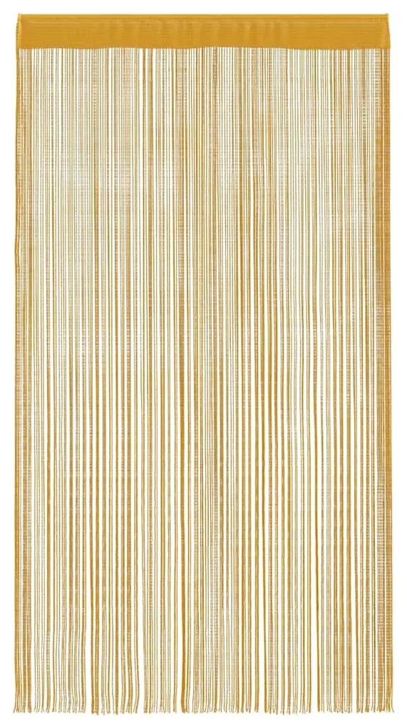 2 db arany zsinórfüggöny 140 x 250 cm