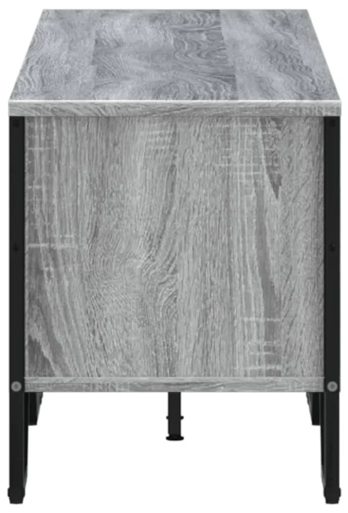 szürke sonoma színű szerelt fa TV-szekrény 180 x 34 x 41 cm