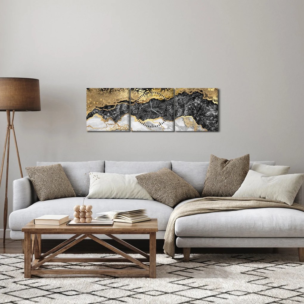 Kép - Márvány (órával) (90x30 cm)