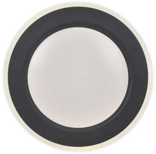 Top Light - LED Dimmelhető mennyezeti lámpa NORMAN LED/51W/230V fekete + távirányító