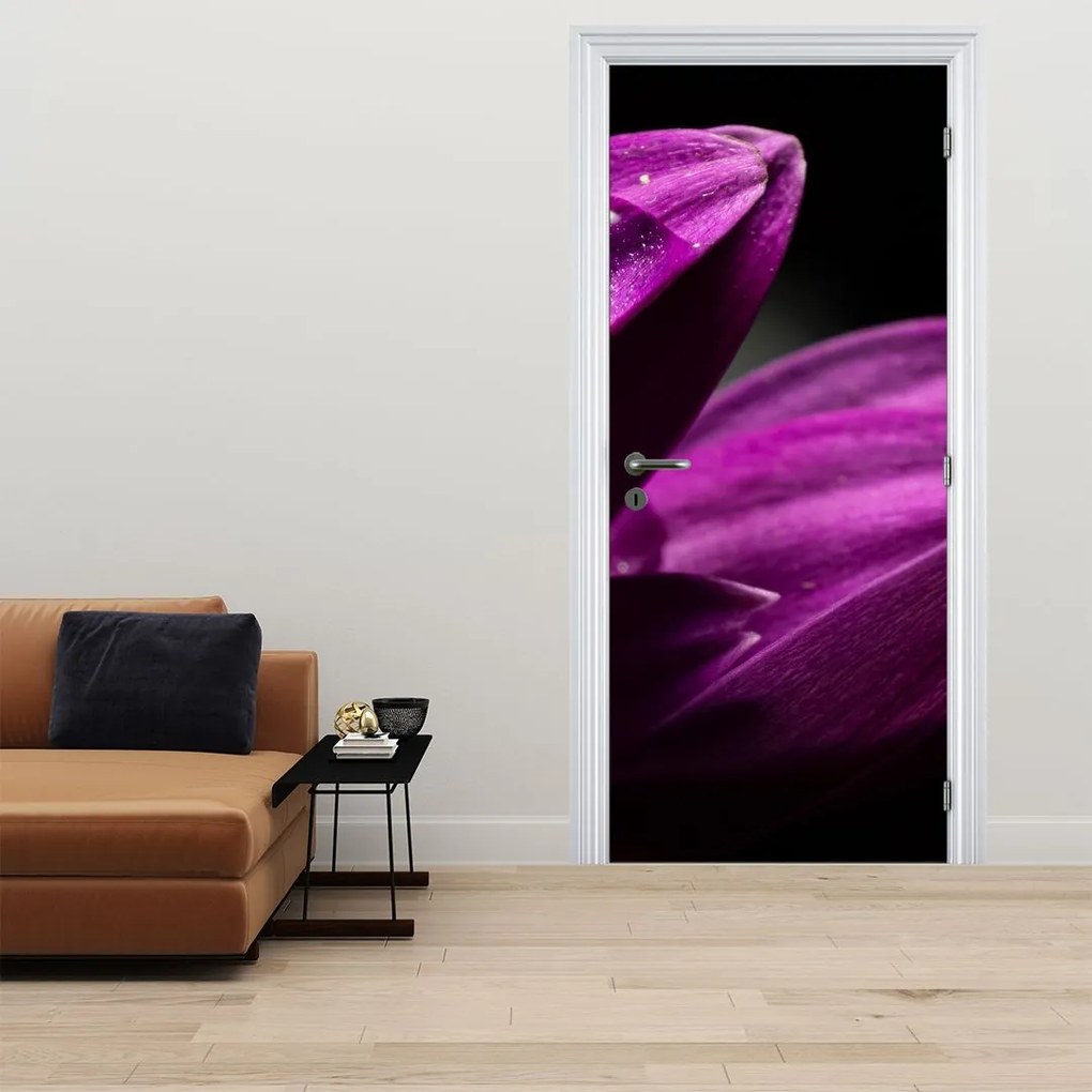 Fotótapéta ajtóra - Vízcsepp (95x205cm)