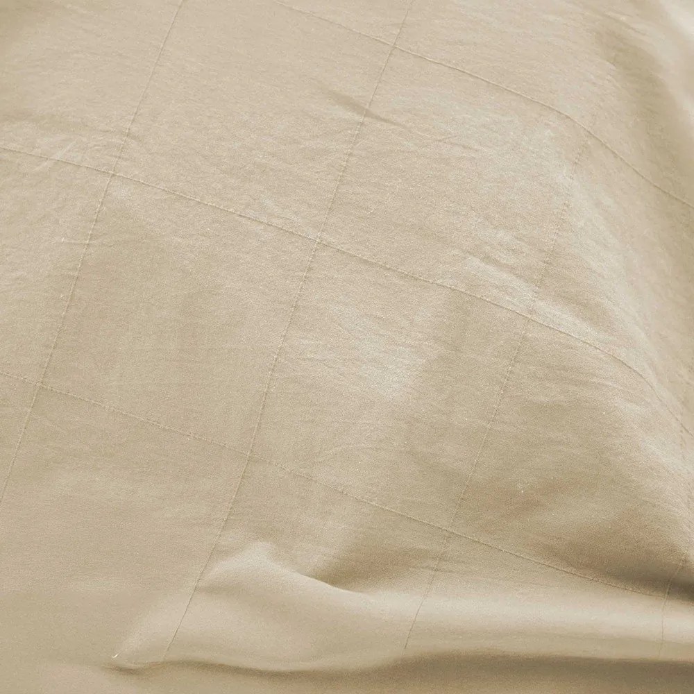 Elefántcsont színű lepedő 140x190 cm Linella – douceur d'intérieur