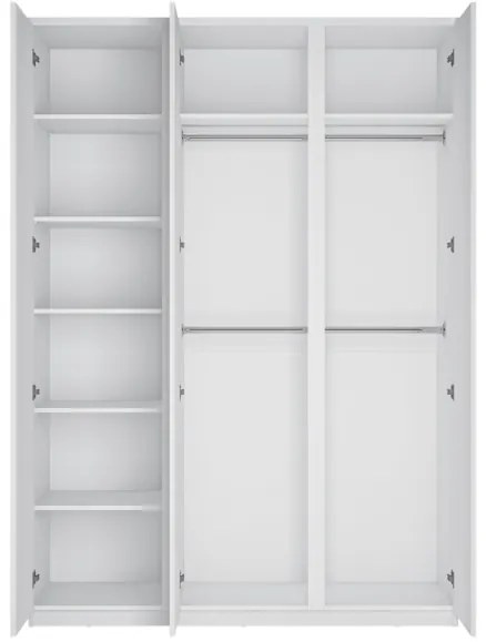 FRILO 2 ruhásszekrény, 155,3x220x58, tölgy ribbeck arany