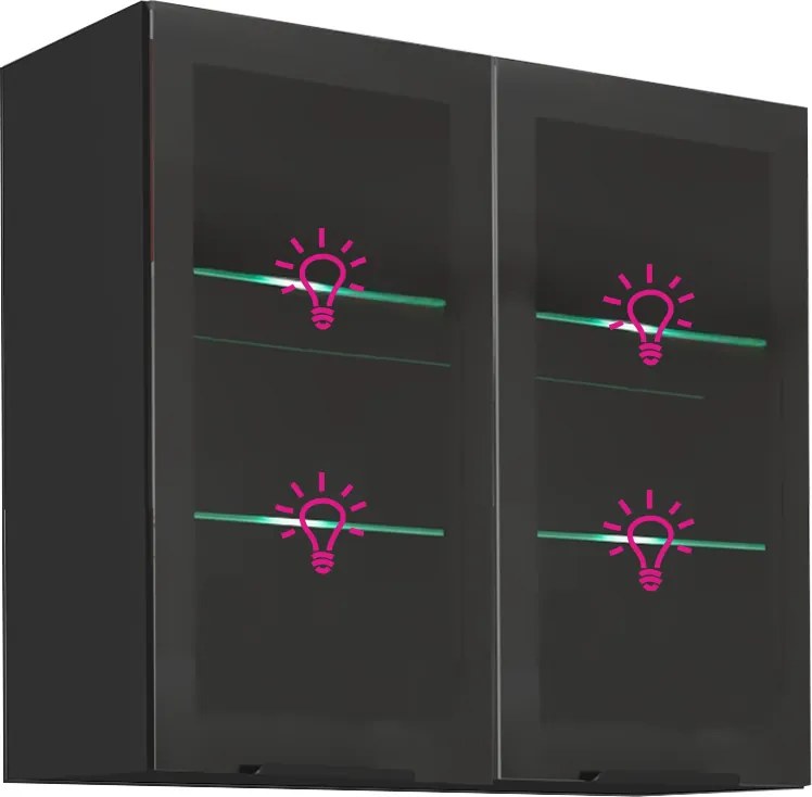 LED világítás, 4 pontos, fehér, ARAKA/MENZO/SIBER