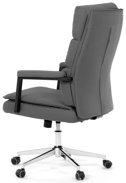 Irodai szék szürke műbőrrel. KA-D8104 GREY