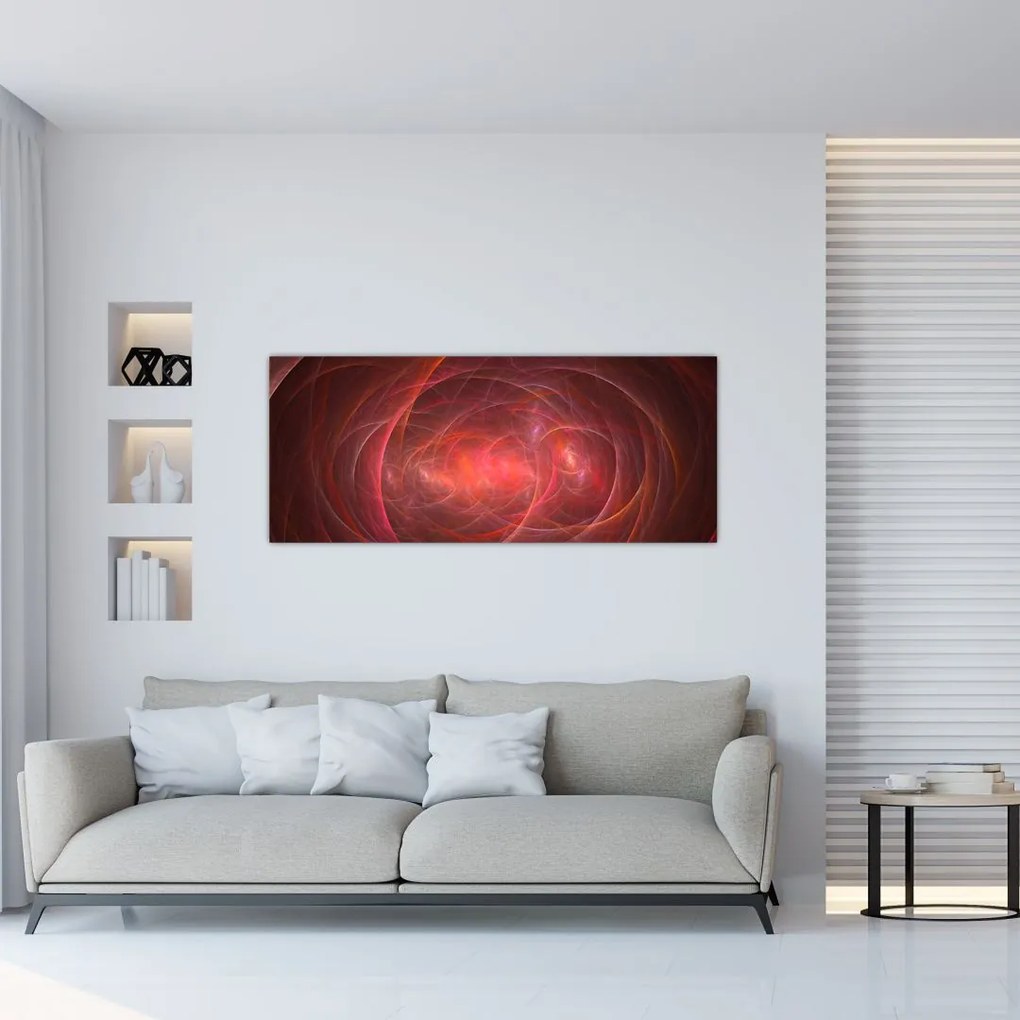 Modern absztrakt kép (120x50 cm)