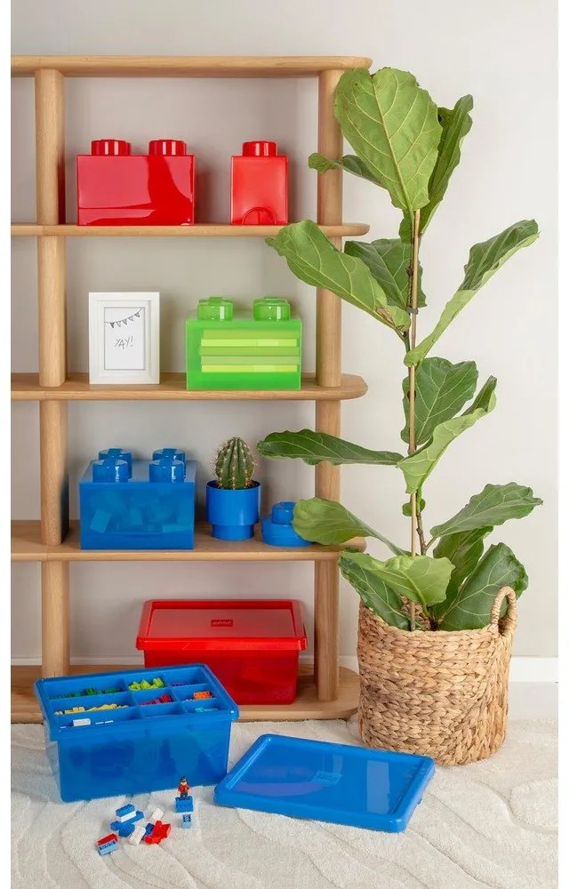 Kék henger alakú tárolódoboz - LEGO®