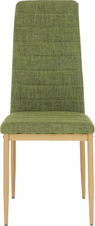 Szék, zöld szövet/bükk, COLETA NOVA