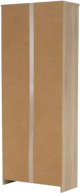 Irattartó zárható szekrénnyel, sonoma tölgy/fehér, JOHAN 2 NEW 10