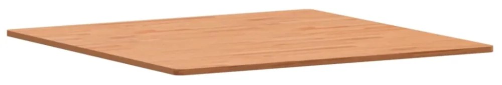 tömör bükkfa négyzet alakú asztallap 90 x 90 x 1,5 cm