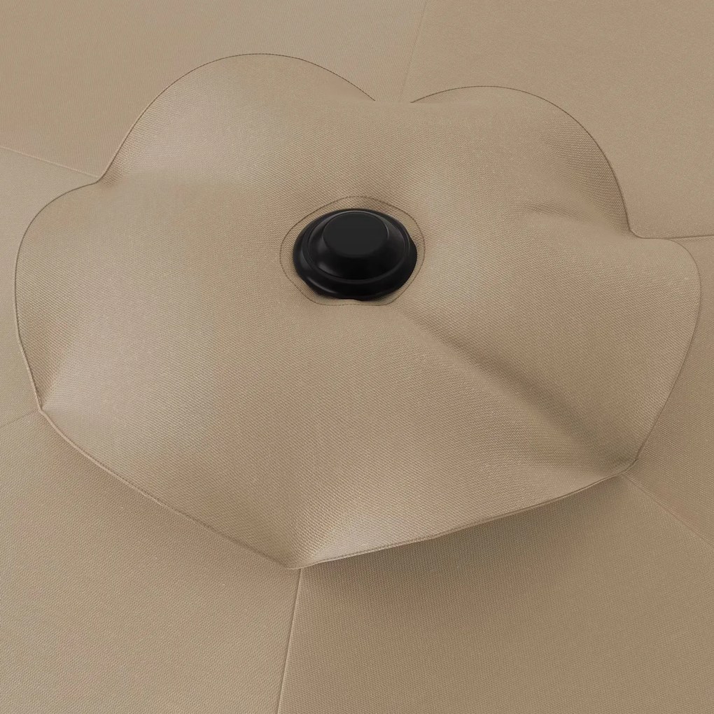 Kingsleeve® Kerti napernyő Ø300 cm - taupe