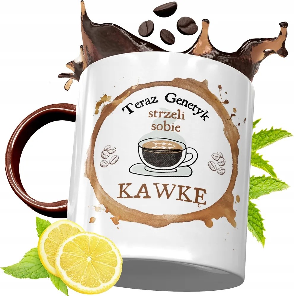 Narancssárga Bögre Genetikusoknak Ajándék fényképes nyomattal