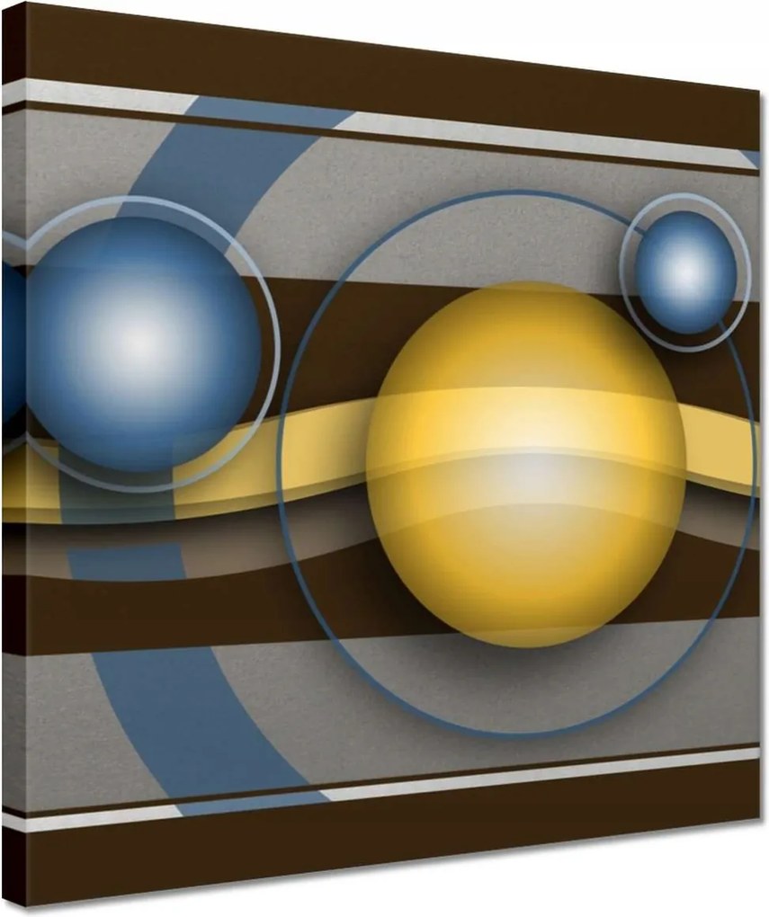 Vászonképek 30x30 Divatos gömbök Absztrakt
