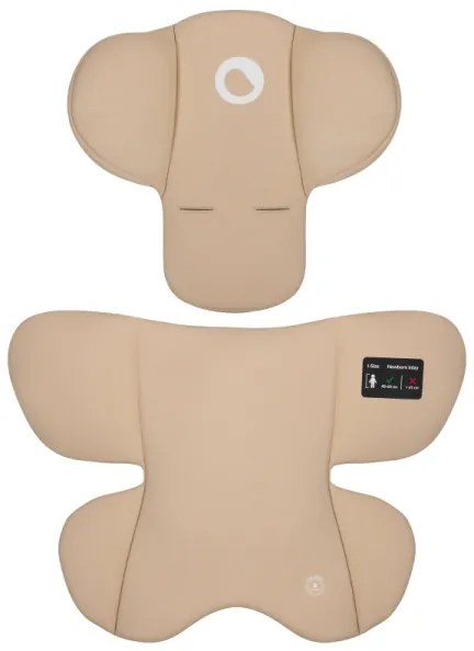 Lionelo - ASTRID SET i-Size 40-87 cm forgatható autósülés bázissal, homokbézs