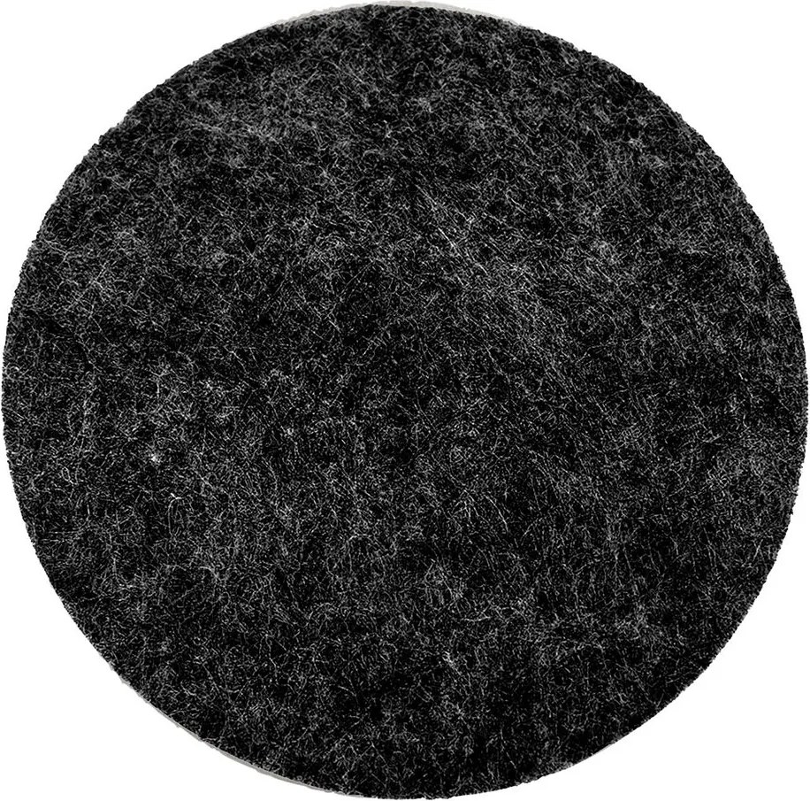 FELTO poháralátét Ø 10 cm, fekete