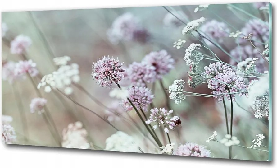 Fotó vászonkép edzett üveg Orchidea 100x70