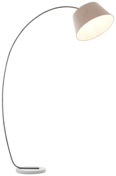 Brilliant - BROK állólámpa 1xE27/60W/230V taupe