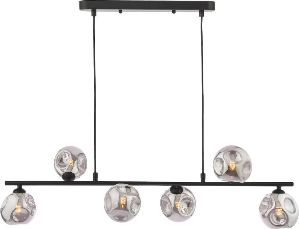 Dar Lighting Spiral SPI6422-28 Függőlámpa 6x40w/G9 ip20