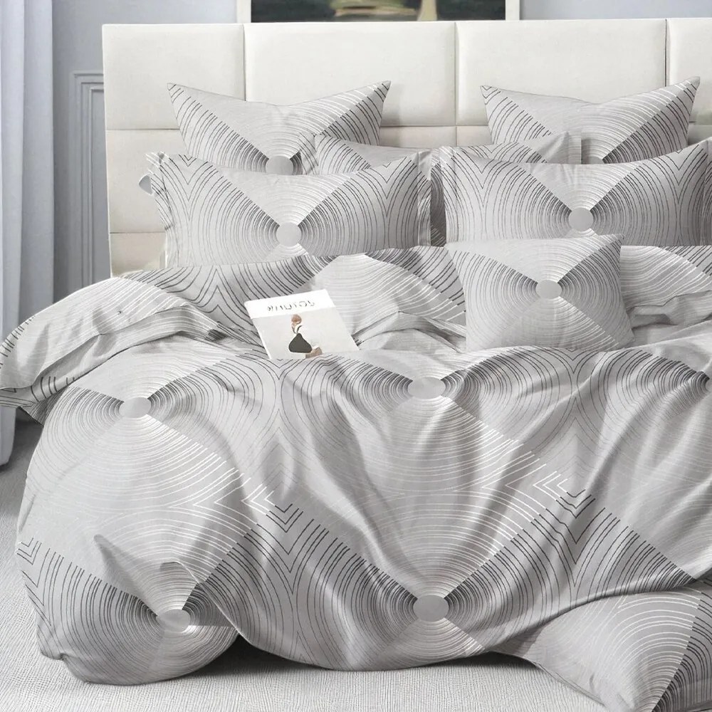 Flanel ágyneműhuzat Homa ALEVA STYLE 7 részes 140x200 cm