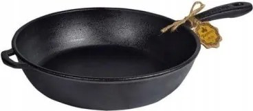 Öntöttvas serpenyő kerek 24 cm, mély 6 cm