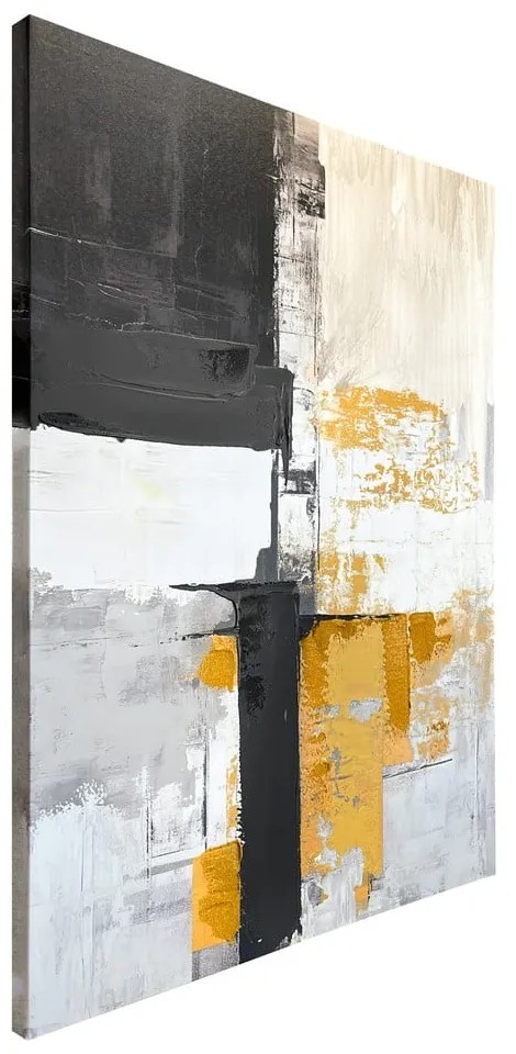 Kép kézzel festett részletekkel 70x100 cm Jade – Styler