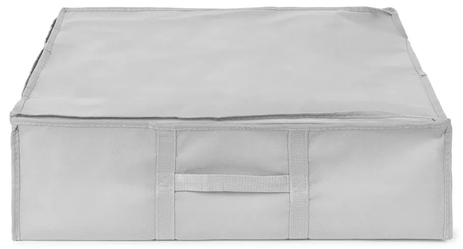 Vákuumos-megerősített textil ruhatároló doboz 56x56x16,5 cm Granit – Compactor