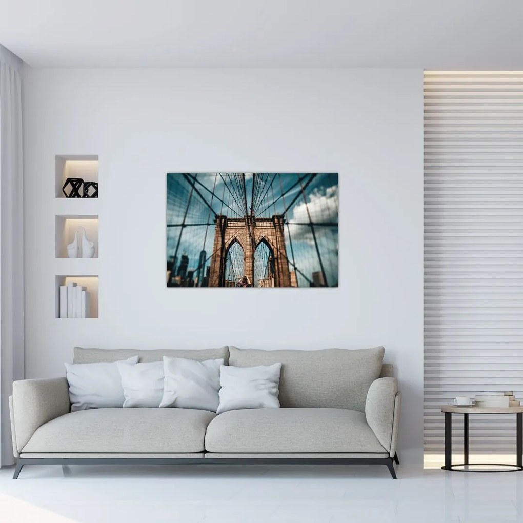 Kép - Brooklyn Bridge (90x60 cm)