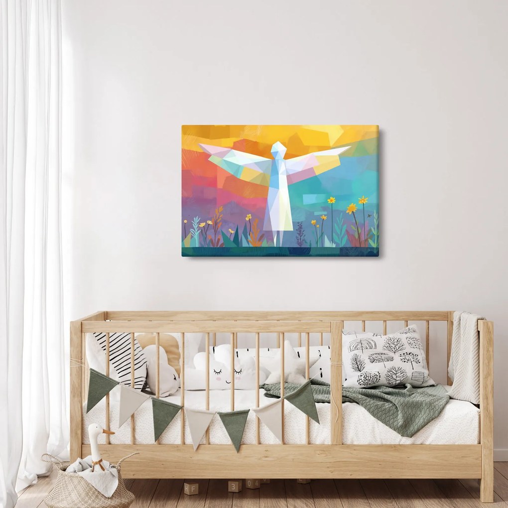 Kép - Virágok őrzője (90x60 cm)