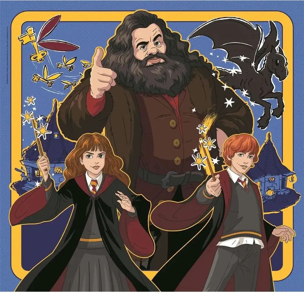Harry Potter Chronicles 3x48 db-os puzzle Clementoni