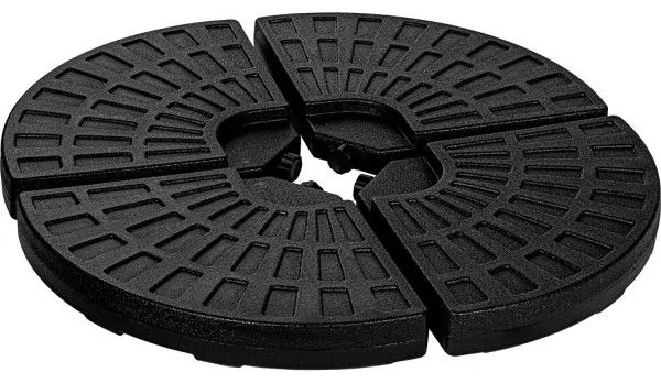 STILISTA  Napernyőtalp 48 x 48 x 7,5 cm fekete