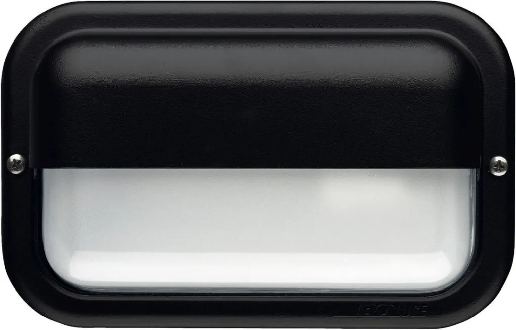 NOVOLUX 166A-L0209B-02 KAPPA Modern Kültéri Fali Lámpa Fekete LED IP55
