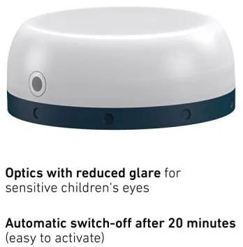 Ledlenser KIDCAMP6 DINO - fényerőszabályozható hordozható LED-lámpa LED/3×AAA IP44 zöld