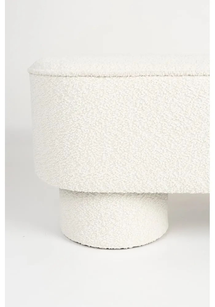 Fehér buklé pad Marcos – White Label