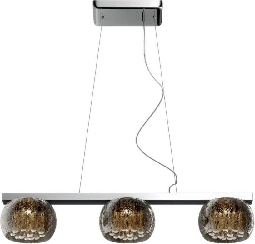 Zuma Line RAIN P0076-03S-F4K9 Függőlámpa 3x42W/G9 IP20