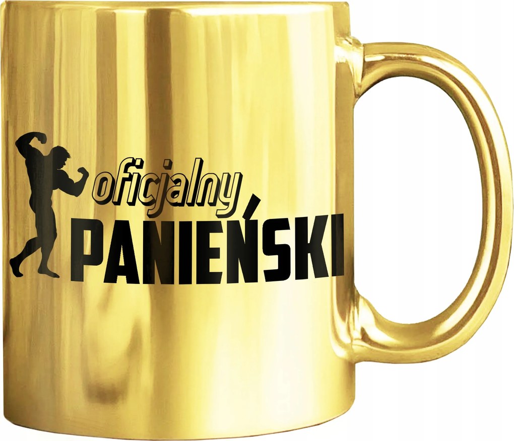 Arany Bögre Nyomott Mintával Hivatalos Lánybúcsú Ajándék Menyasszony Esküvő