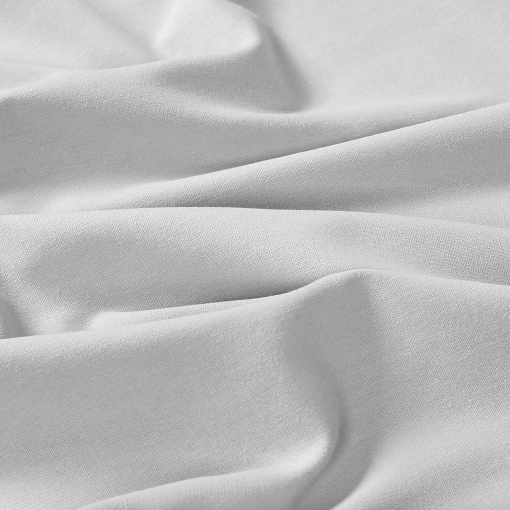 Goldea lenvászon keveréket tartalmazó ágyneműhuzat - szürke 240 x 220 és 2db 70 x 90 cm