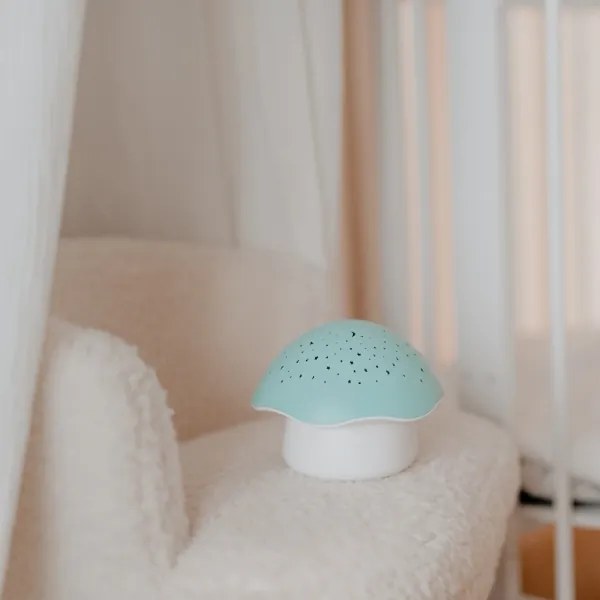 PABOBO - Projektor dallammal STAR MUSHROOM 3xAA kék