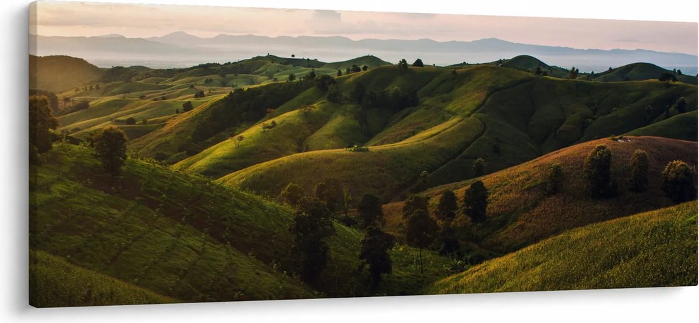 Kép - Kilátás a thai hegyekre (120x50 cm)