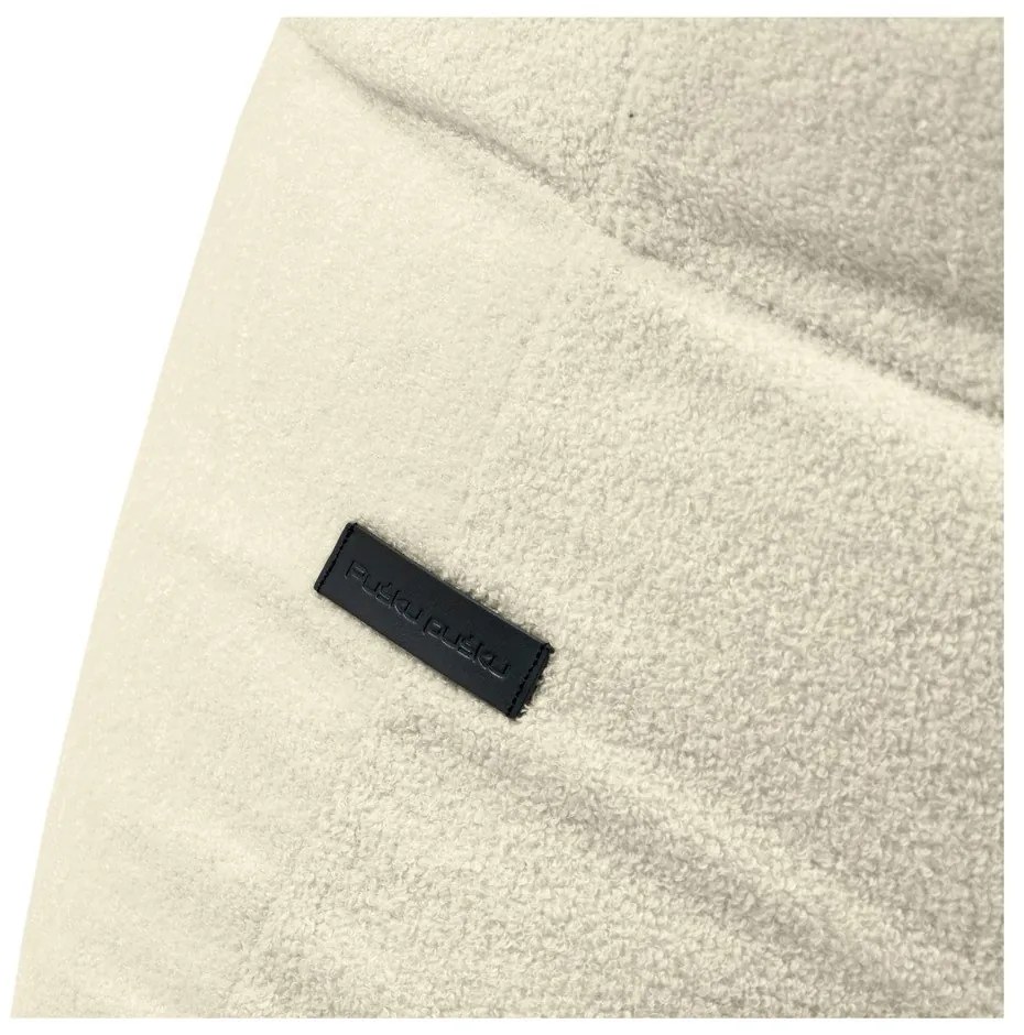 Barna buklé babzsákfotel Razz – SLOWDOWN