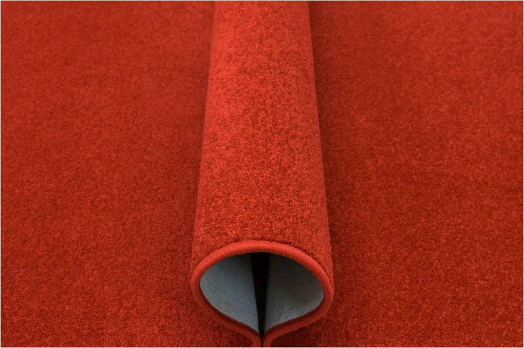 Piros Puha Esküvői Szőnyeg Dynasty Méretre Esküvőre 250x350 cm