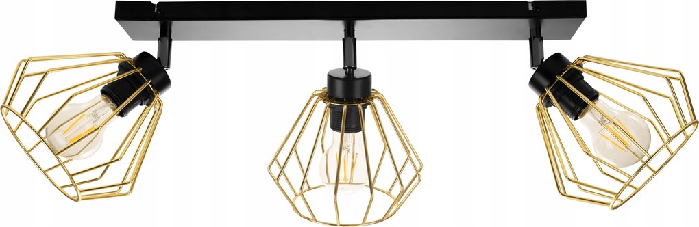 Mennyezeti Függőlámpa Csillár Arany Plafon Led