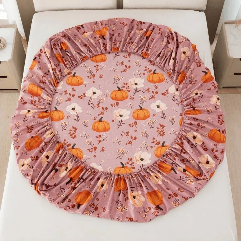 Mikroszálas lepedő PUMPKINS ROSAVIE ódivatú rózsaszín 180x200 cm