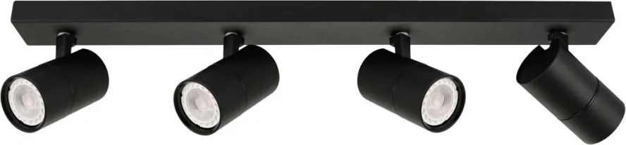 Mennyezeti Lámpa Fekete Laconi ITALUX-SPL-2813-4B-BL