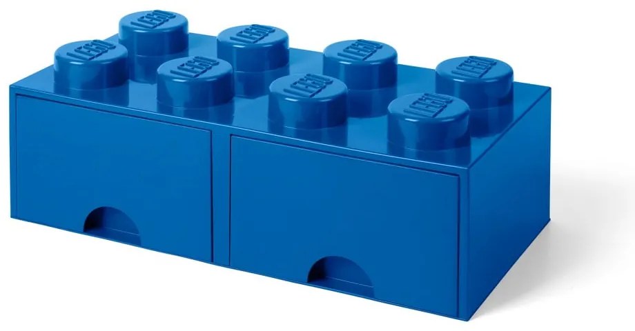 Sötétkék 2 fiókos tárolódoboz - LEGO®