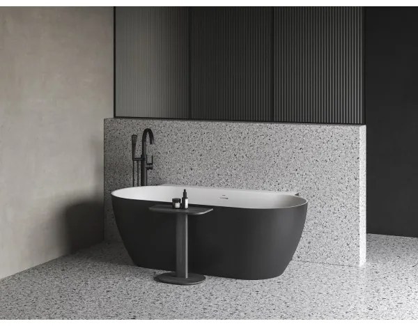 Ravak CC71700000 - FREEDOM fürdőkád 170x87 cm akril/fekete