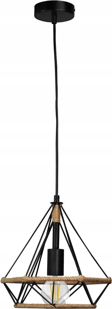 Függő lámpa il mio Broxton Rope 314529