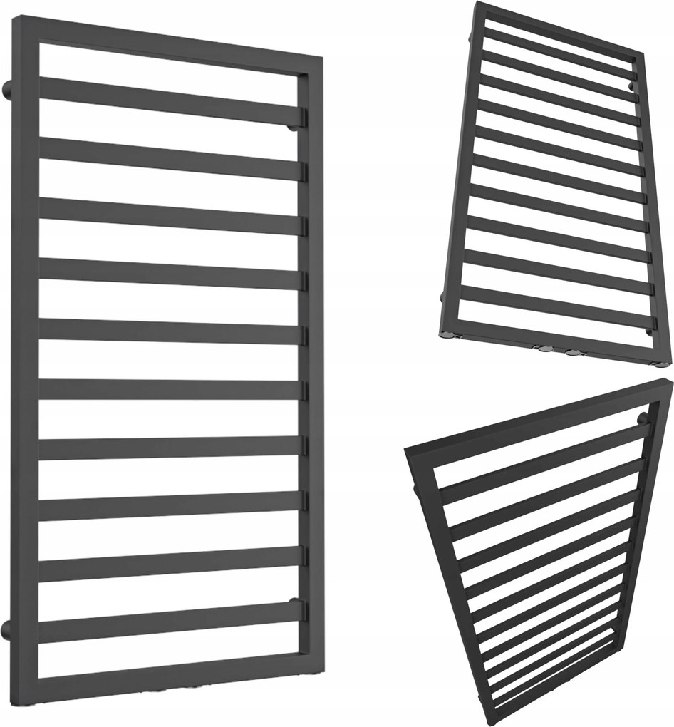 Mood Dekoratív Radiátor 1240/530 Matt Fekete